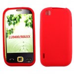 Wholesale LG Maxx MyTouch Silicone (Red)